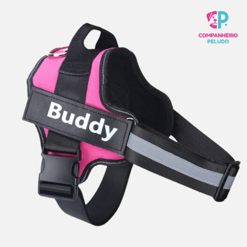 Arnés Personalizado Con Nombre Y Teléfono