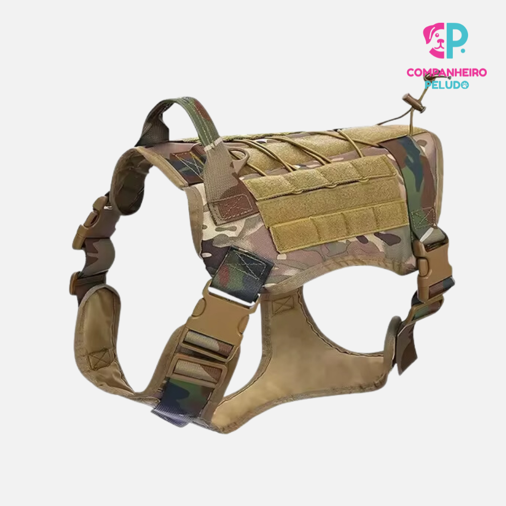 Arnés Táctico Estilo Militar Para Perros